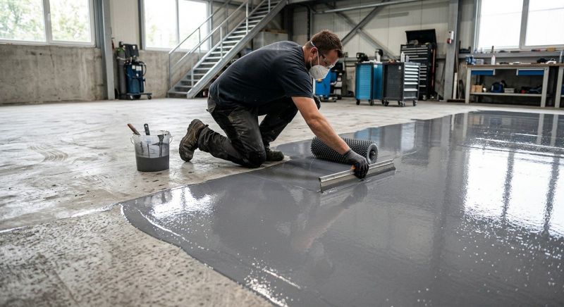 Epoxy Flooring Repair in Woodbridge, VA