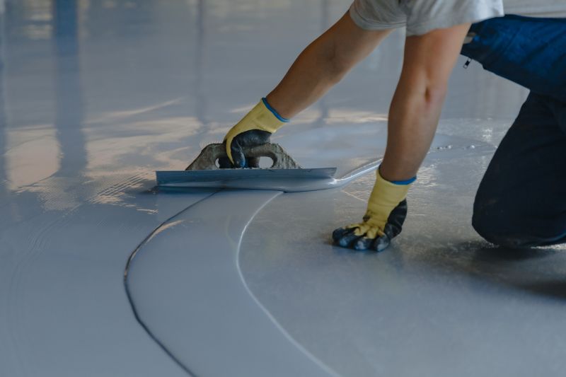 Epoxy Resin Floor in Garage
