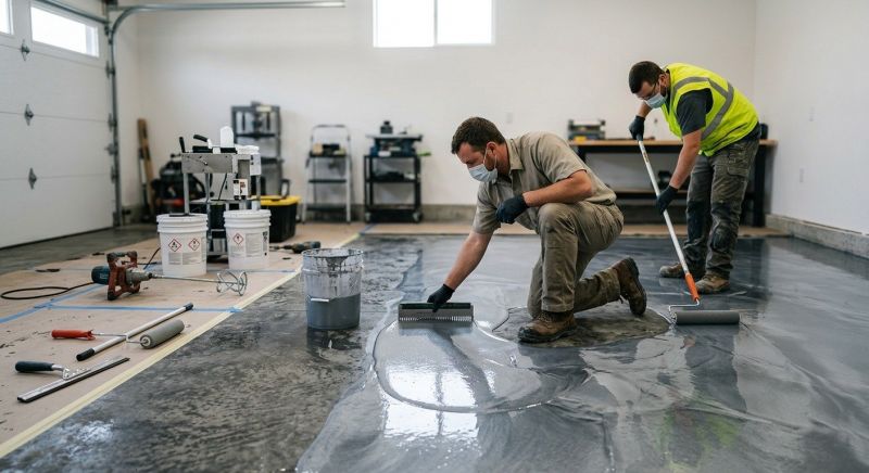 Floor Epoxy Service in Winston Salem, NC
