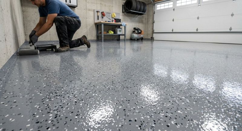 Floor Epoxy Service in Fairfax, VA