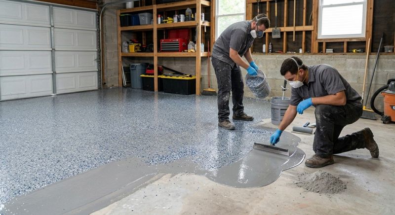 Garage Floor Resurfacing in Greensboro, NC