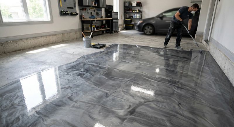 Floor Epoxy Service in Greenville, SC